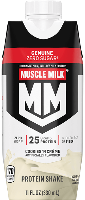 Muscle Milk Genuine Zero Sugar Protein Shake - Cookies 'N Crème