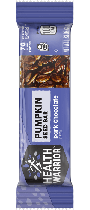 Health Warrior Pumpkin Seed Bar - Dark Chocolate