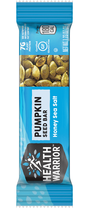 Health Warrior Pumpkin Seed Bar - Honey Sea Salt