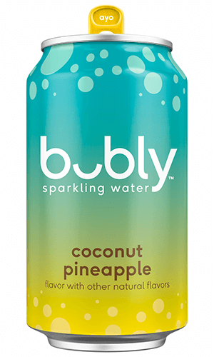 bubly sparkling water - coconut pineapple