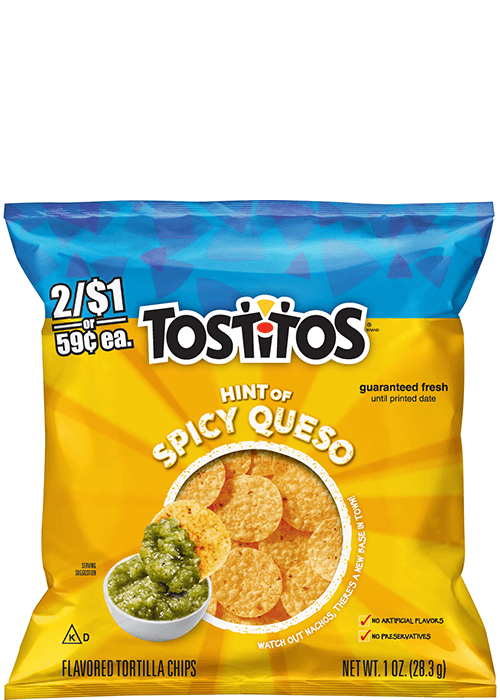 : Tostitos Bite Sized Rounds Tortilla Chips, 1 Ounce