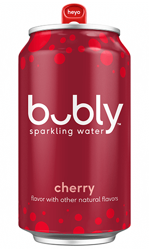 bubly sparkling water - cherry