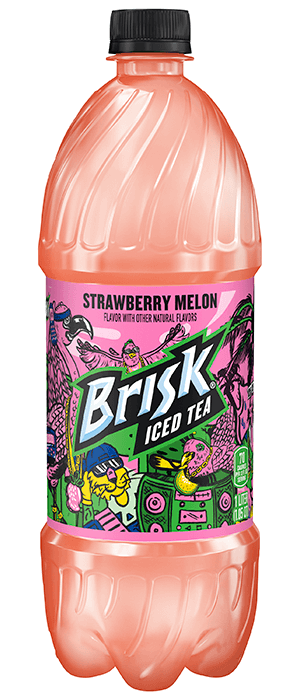 GREEN TEA PEACH, ICED TEA, BRISK®, PEPSICO BRANDS