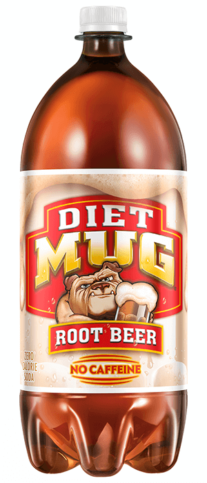 Mug Soda, No Caffeine, Root Beer