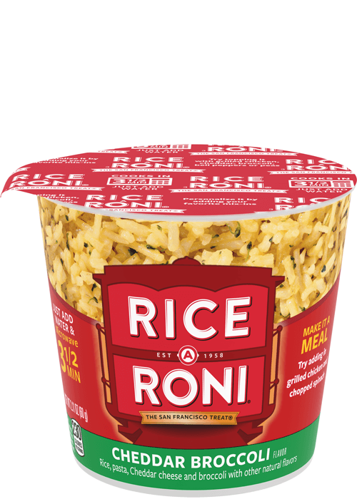 2.25 oz Instant Creamy Four Cheese Flavor Rice Cup by RICE-A-RONI