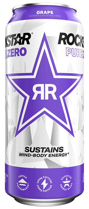 Rockstar Pure Zero - Grape