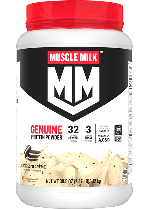 Muscle Milk Genuine Protein Powder - Cookies 'N Crème