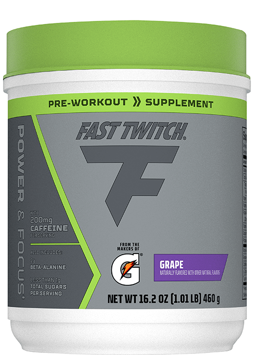 Fast Twitch Pre-Workout Supplement - Grape