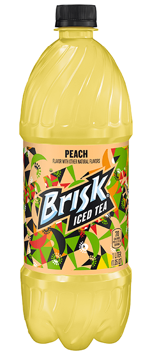 GREEN TEA PEACH, ICED TEA, BRISK®, PEPSICO BRANDS