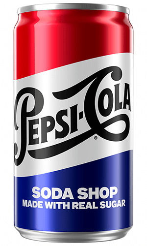 Pepsi-Cola Soda Shop Made with Real Sugar