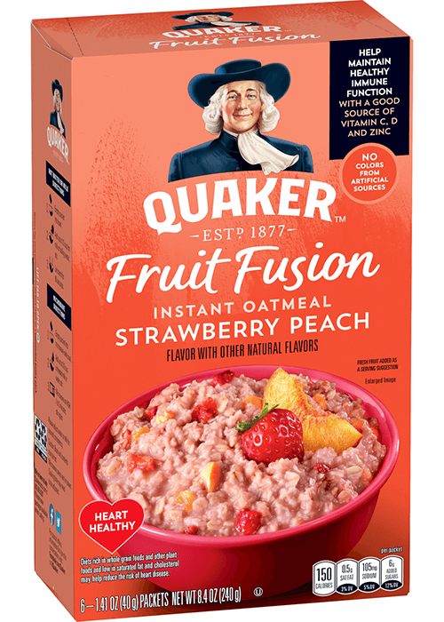 Quaker® Instant Oatmeal Regular Flavor - .98oz., PepsiCo School Source