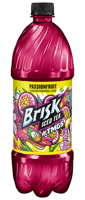 Brisk Blood Orange Tea Soft Drink - 1 Liter Bottle in the Soft Drinks  department at