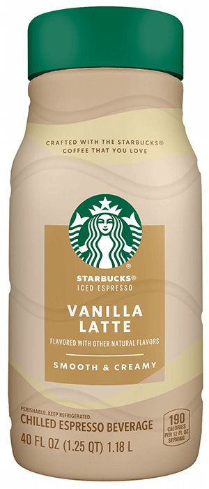 Starbucks Iced Espresso - Vanilla Latte