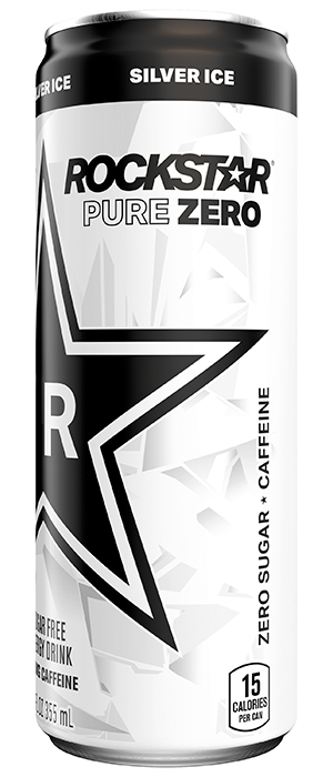 Rockstar Pure Zero - Silver Ice