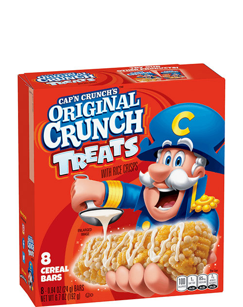 Cap'n Crunch Treats - Cereal Bars - Original Crunch