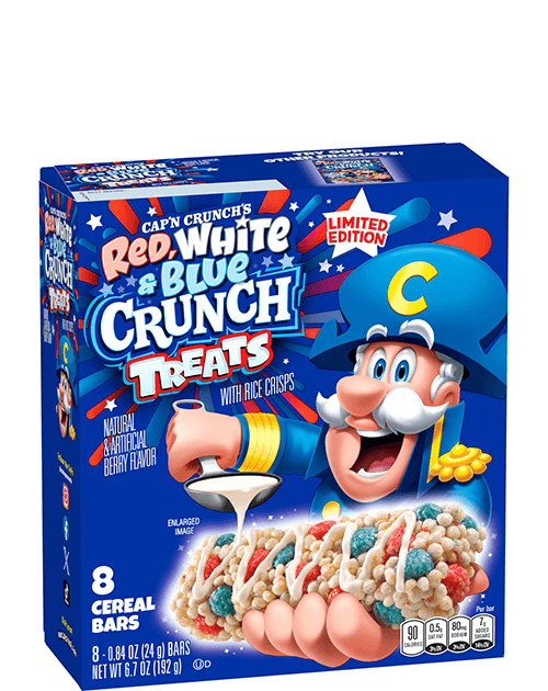 Cap'n Crunch Treats - Red, White & Blue Crunch