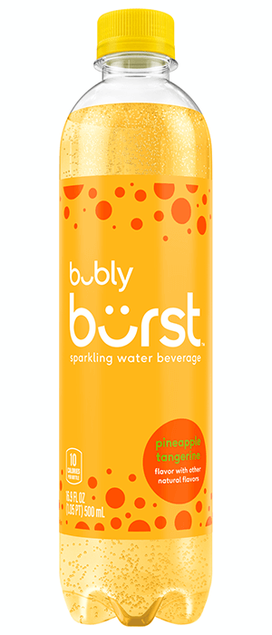 bubly burst - pineapple tangerine