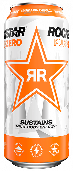 Rockstar Pure Zero - Mandarin Orange