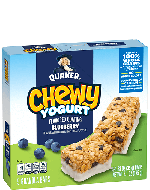 Quaker Chewy Yogurt Granola Bars - Blueberry