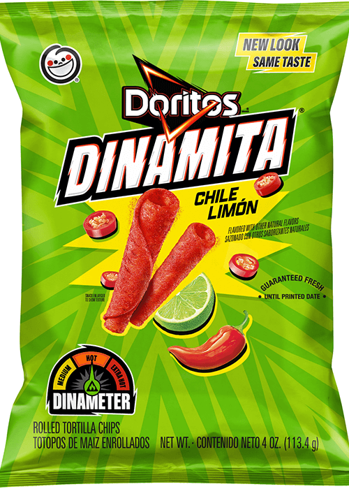 Dorito Doritos Cool Ranch Flamin' Hot Tortilla Chips, 1.75 ounces (Pack of  8)`, 1.75 Ounce (Pack of 8)