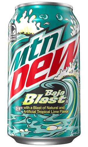 Mtn Dew Baja Blast