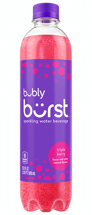 bubly burst - triple berry