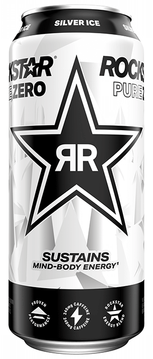 Rockstar Pure Zero - Silver Ice