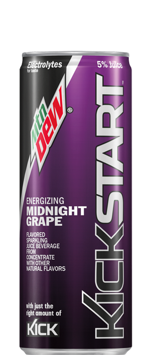 Mtn Dew Kickstart - Grape