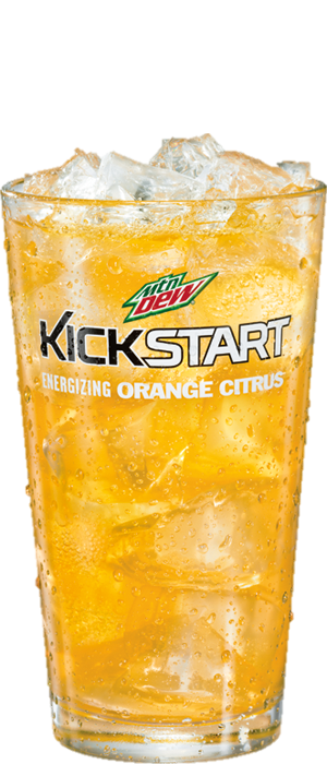 Mtn Dew Kickstart - Orange Citrus