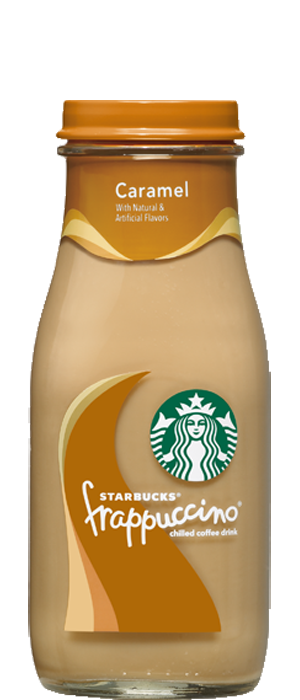 Starbucks Frappuccino Caramel Iced Coffee, 9.5 oz, 4 Pack Bottles 