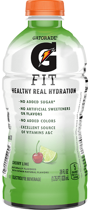 Gatorade Fit Electrolyte Beverage, Healthy Real Hydration, Cherry