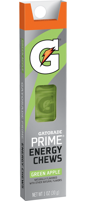 Gatorade Prime Energy Chews - Green Apple