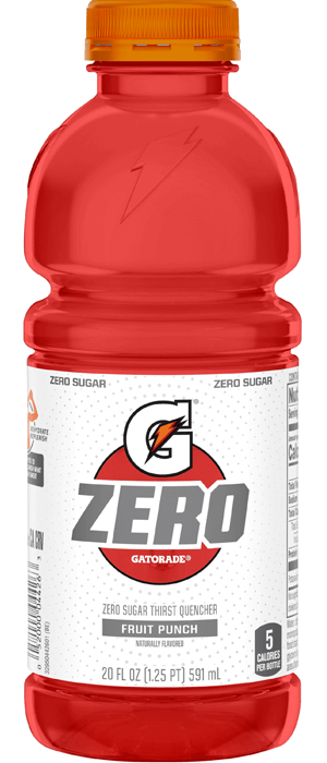 Gatorade Zero Glacier Cherry with Protein