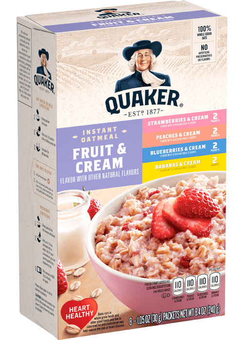 quaker oatmeal nutrition facts