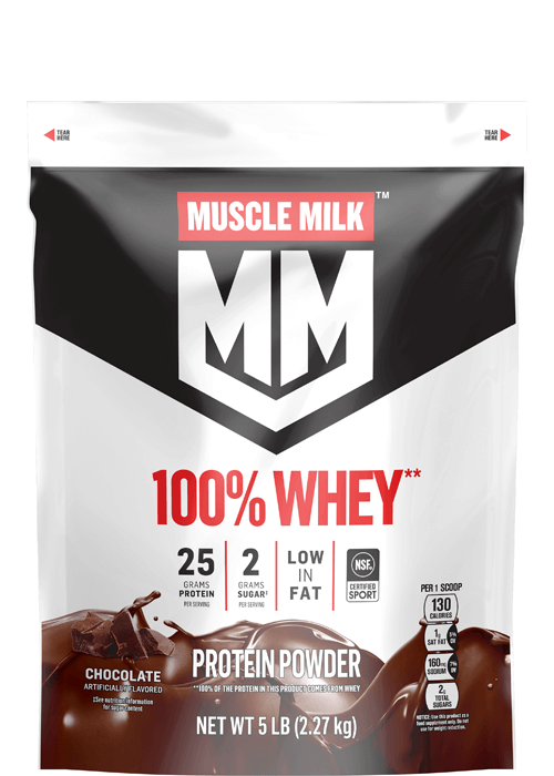 Muscle Milk 100% Whey Protein Powder - Chocolate