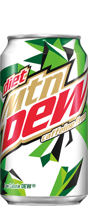 diet mountain dew label