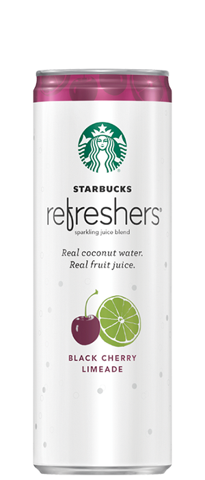 Starbucks Refreshers - Black Cherry Limeade with Coconut Water