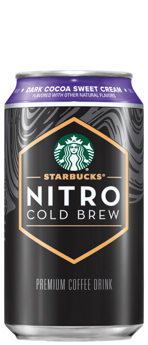 Starbucks Nitro Cold Brew Dark Caramel Premium Iced Coffee Drink