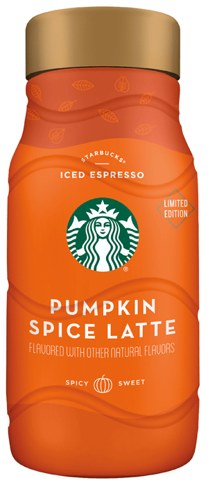 starbucks iced espresso pumpkin spice latte 40 oz