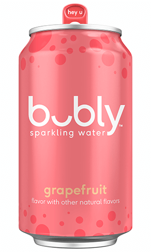 bubly sparkling water - grapefruit