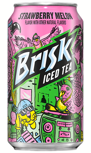 Brisk Strawberry Melon Iced Tea