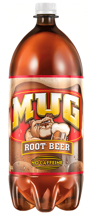 Mug Root Beer Soda 2 Liter Plastic Bottle