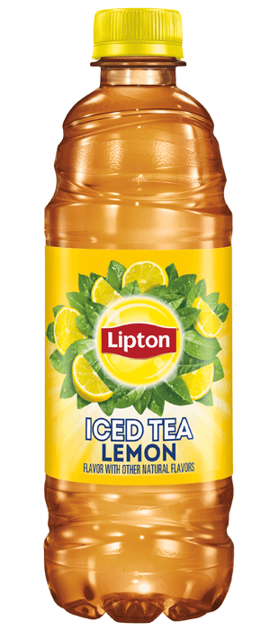 lemon iced tea bottle
