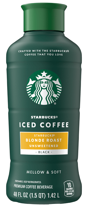 Starbucks blonde store roast iced coffee